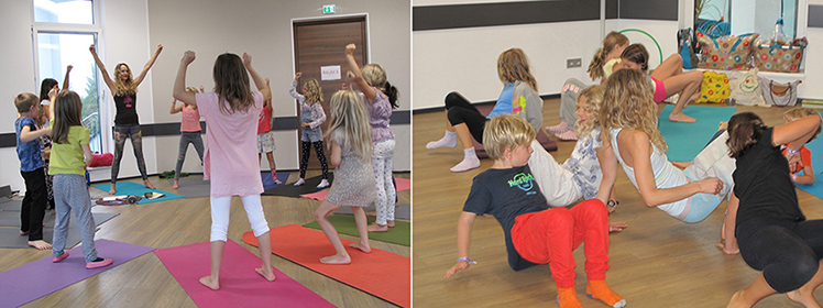 Kids-Yoga mit Wendy