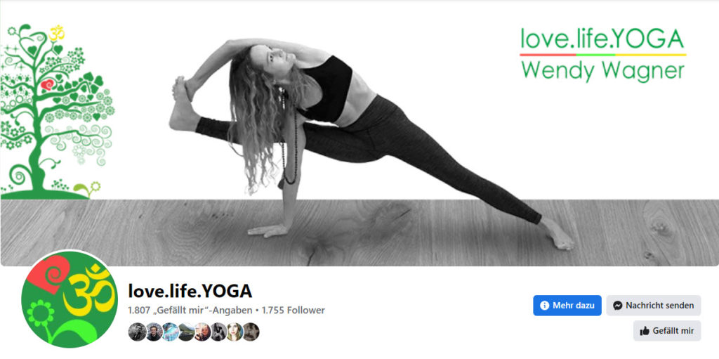 Love Life Yoga auf Facebook